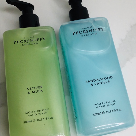 2 Hand Wash Pecksniff’s Sandalwood & Vetiver 16.9 oz Each New - Picture 5 of 5
